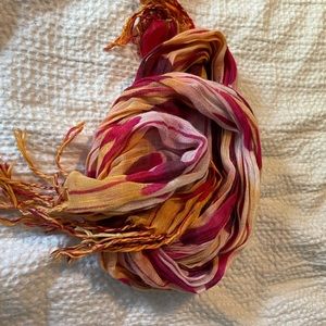 Pink & Orange Scarf